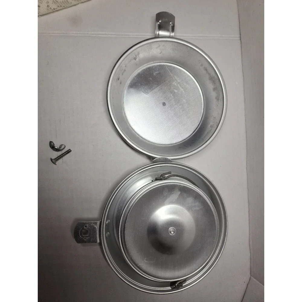 Vintage Coleman Camping Cookware‎ | 5-Piece Aluminum Nesting Mess Kit